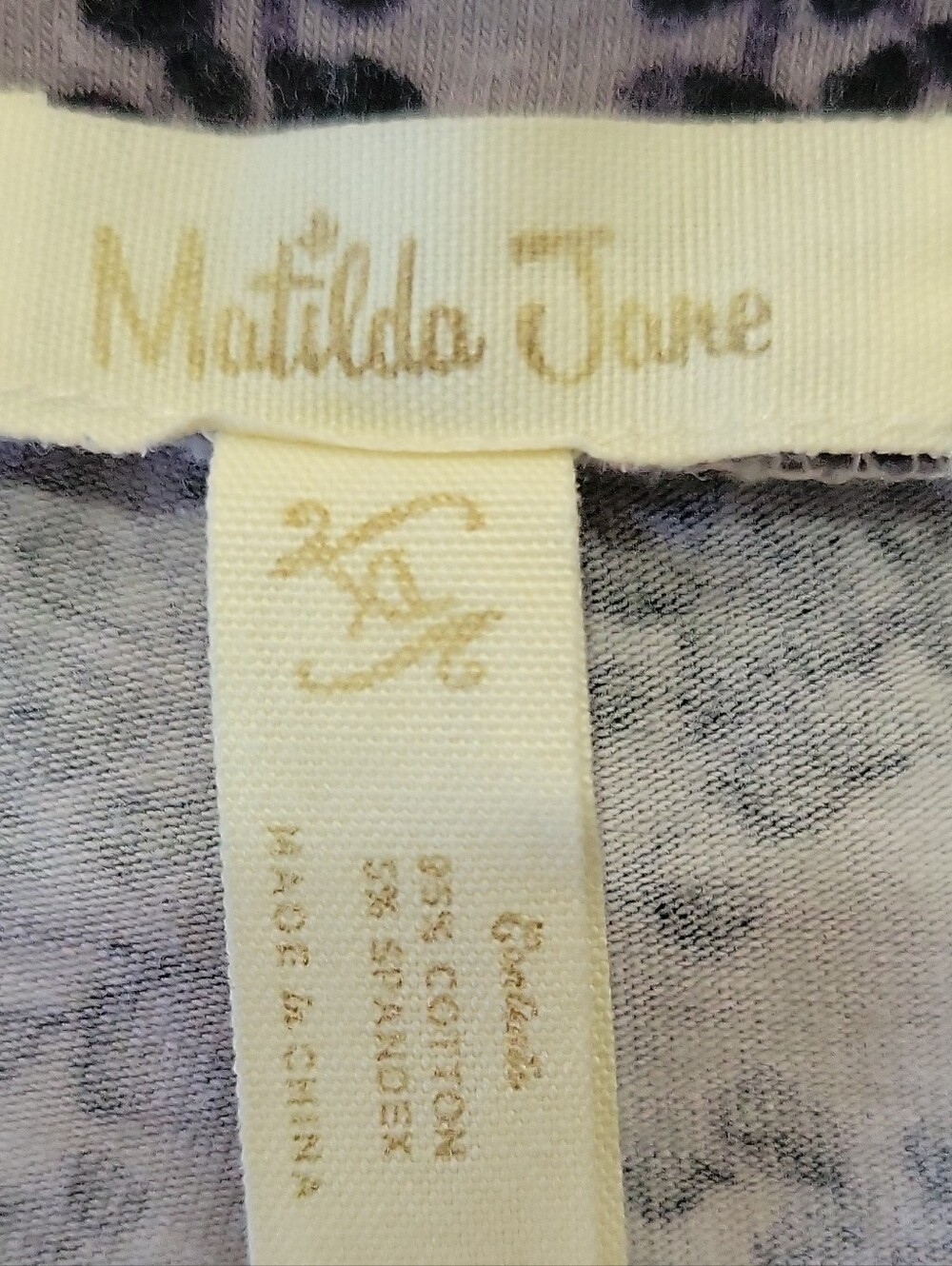 Matilda Jane XL Tiered Wide Leg Pants Floral Cottagecore Boho Lagenlook Purple - Picture 2 of 9